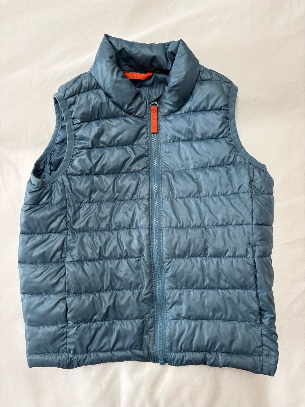 Primary Lightweight Quilted Puffer Vest - Blue